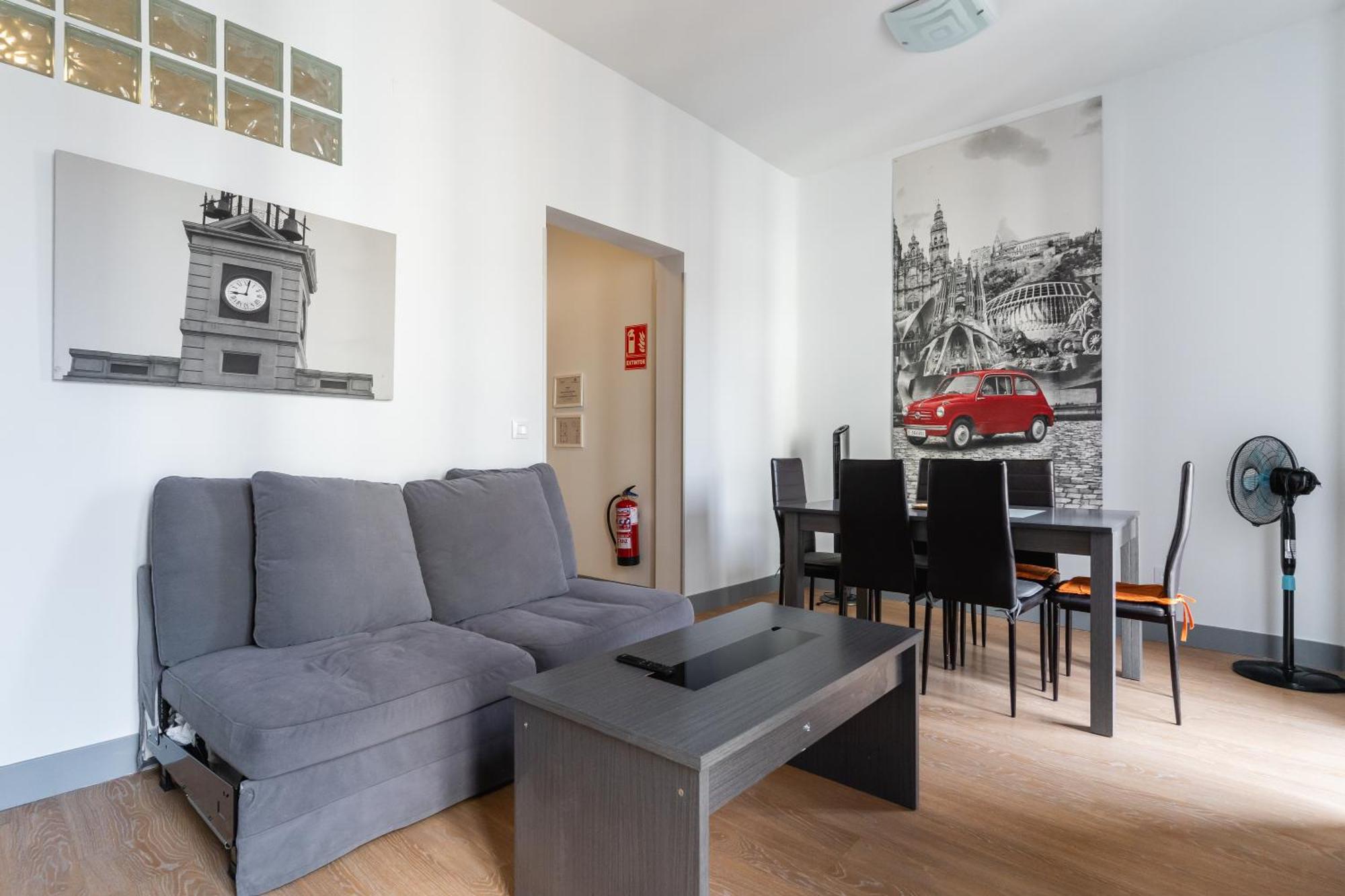 Apartment 2 Bedrooms 1,5bathrooms Furnished - Sol - Bright & Functional - Mintystay