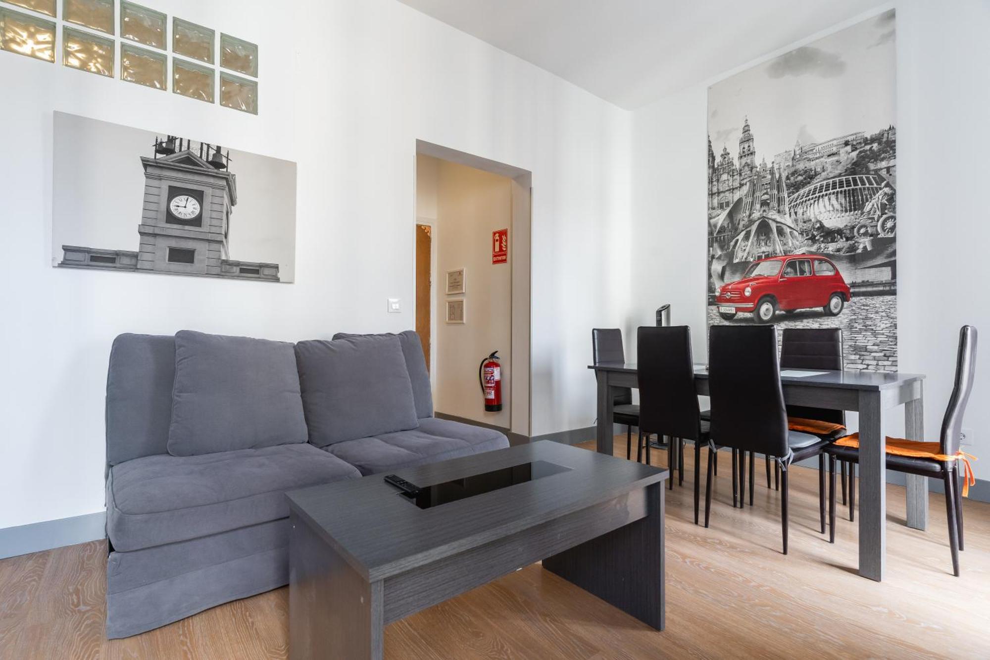 Apartment 2 Bedrooms 1,5bathrooms Furnished - Sol - Bright & Functional - Mintystay